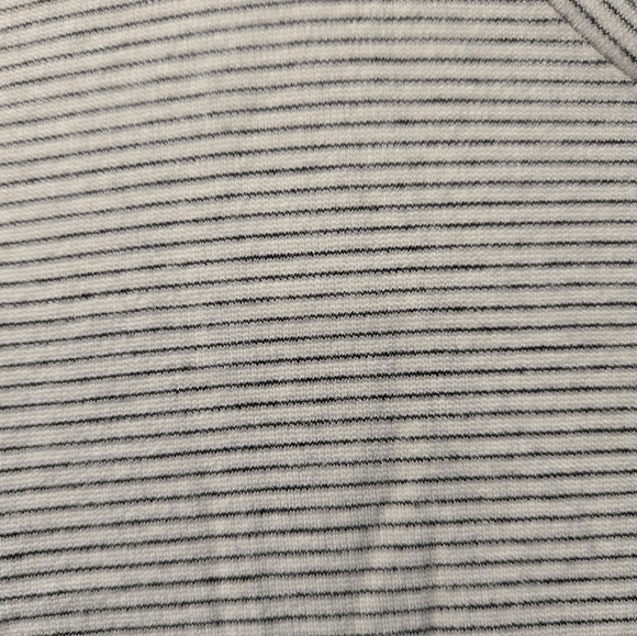 NWT Lauren Moshi Peace Sign Striped shirt - Picture 6 of 9